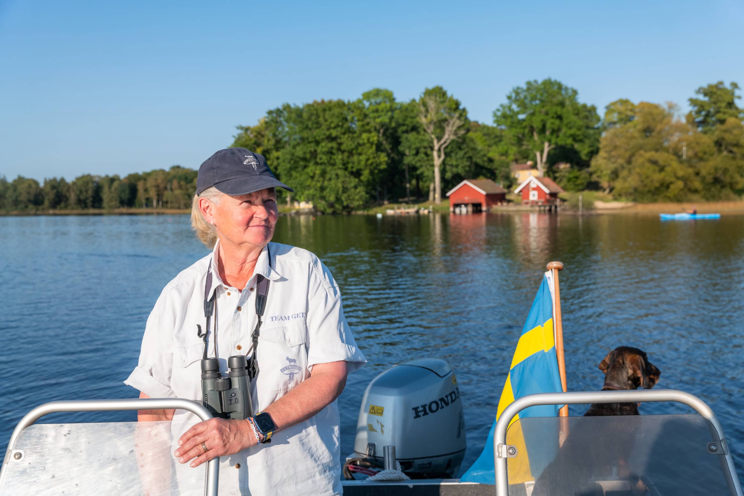 Ingrid Olsson på Getnö