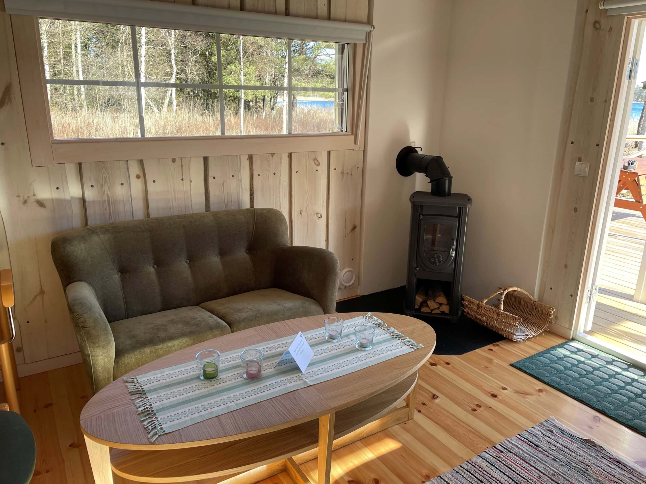 Soffa Lavikatorpet - braskamin